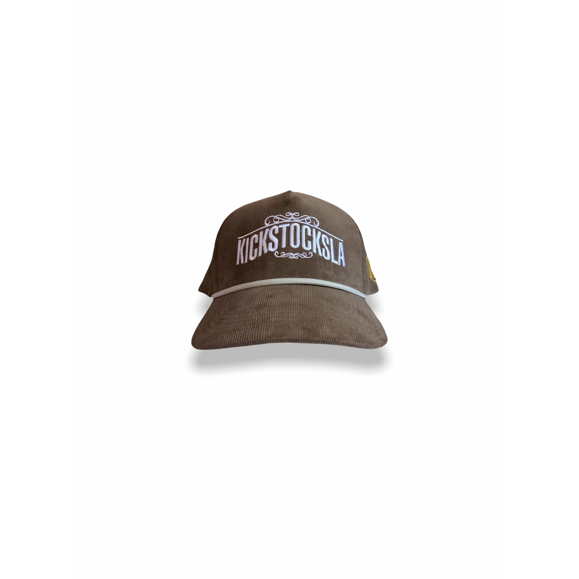 Weed Helps Corduroy Snapback Hat - Bone — One Goods Co.