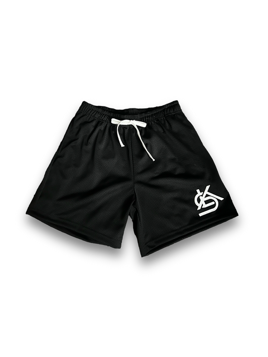 KSLA Monogram Mesh Shorts - KICKSTOCKSLA