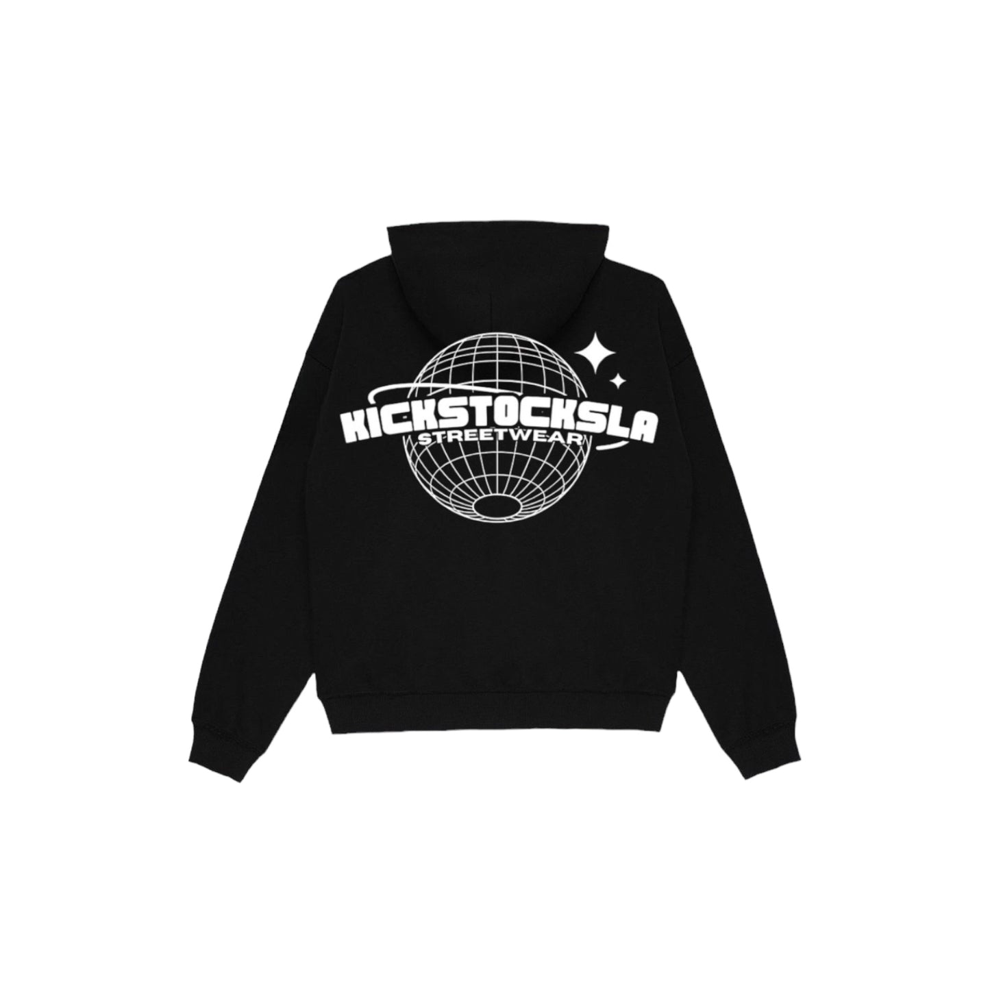 Kickstocksla Globe Comfort Hoodie - KICKSTOCKSLA