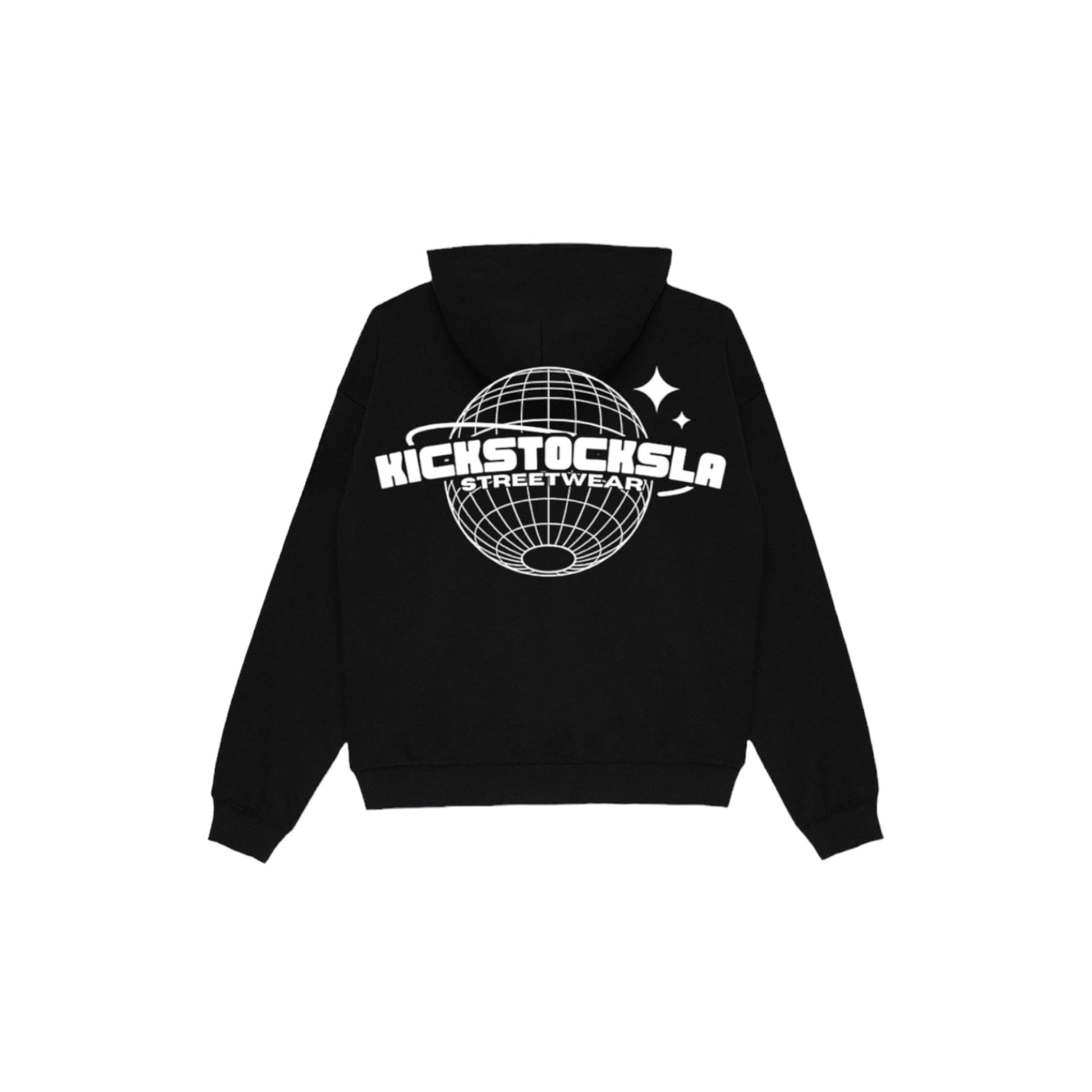 Kickstocksla Globe Comfort Hoodie - KICKSTOCKSLA