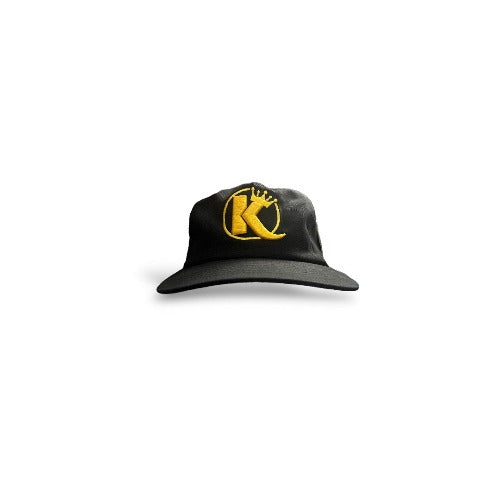 K-Crown 3D Black Strapback - KICKSTOCKSLA