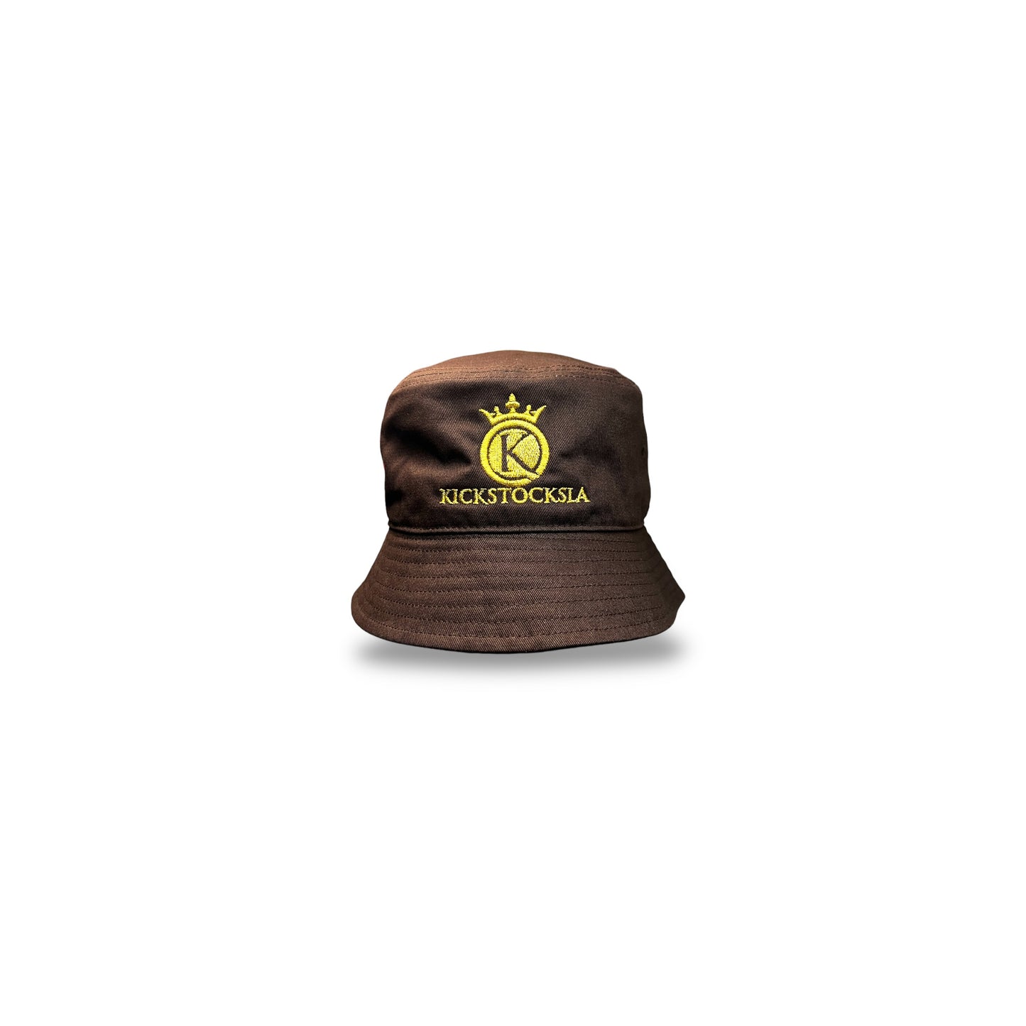 KICKSTOCKSLA Brown Bucket Hat - KICKSTOCKSLA