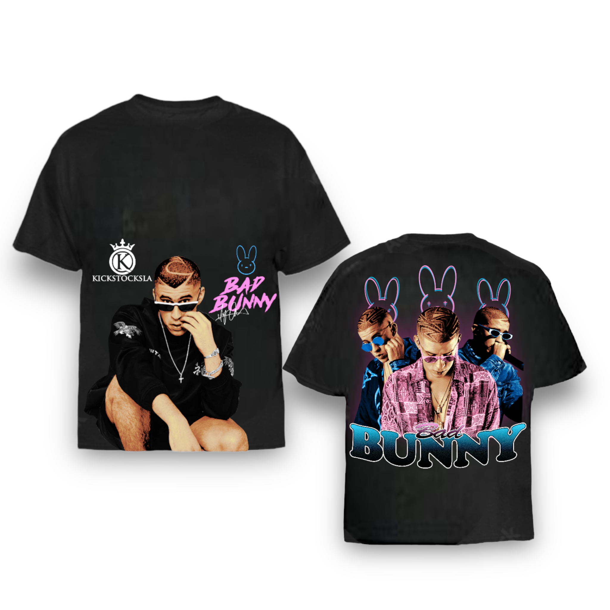 Bad Bunny Tee - KICKSTOCKSLA